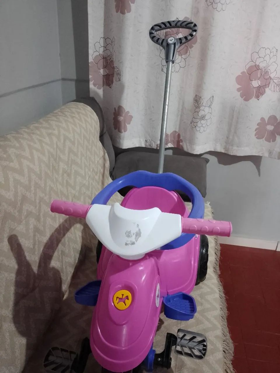 Triciclo Infantil Rosa - Foto 5