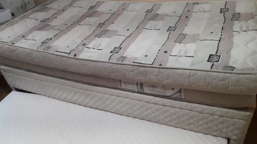 CAMA BOX COM CAMA AUXILIAR SOLTEIRO - Foto 2