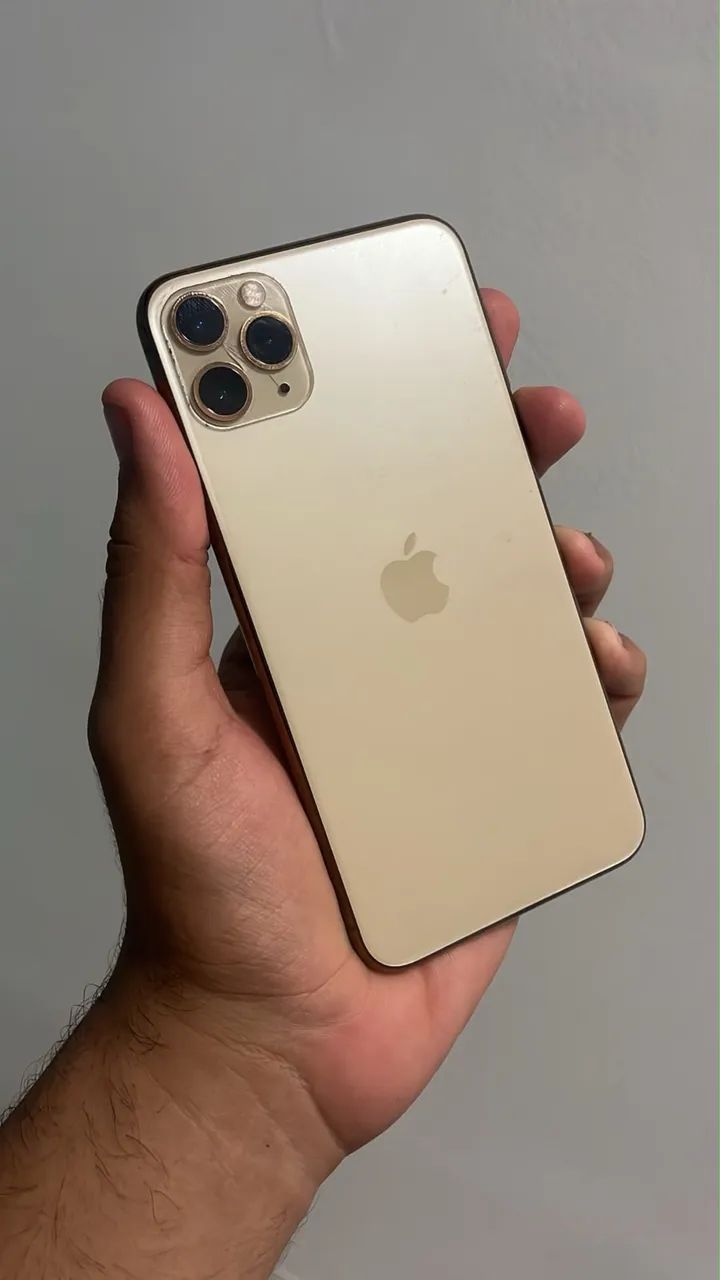 iPhone 11 por Max 256 gb dourado 99% 
