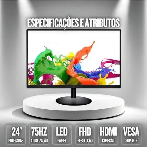 Monitor 24 polegadas 75 hz games  - Foto 4