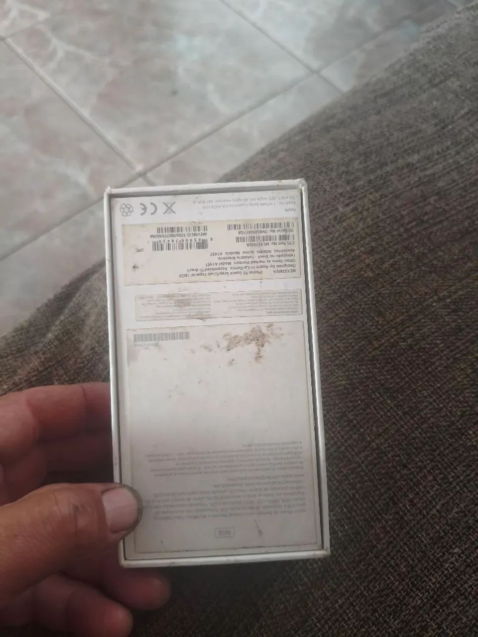 Caixa iPhone 5s top boa de usar coleção  - Foto 5
