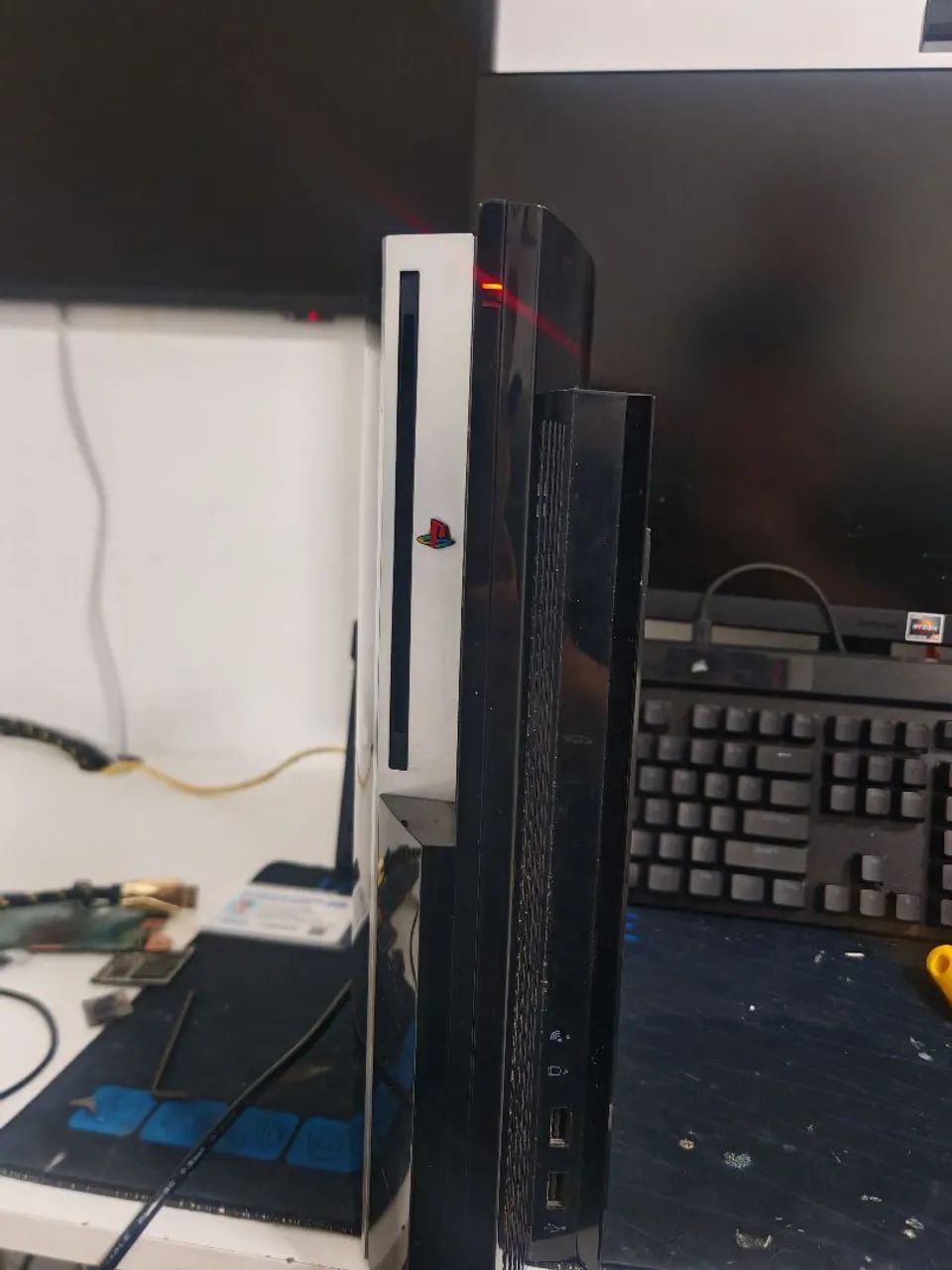 Ps3 fat cechp01 no estado - Foto 2