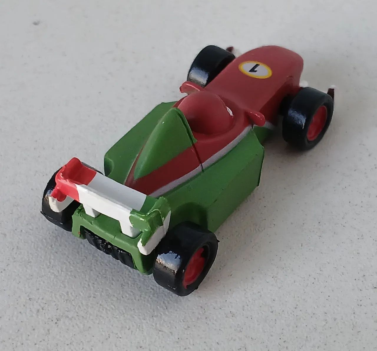 BONECO MINIATURA CARROS 2 FRANCESCO BERNOULLI ORIGINAL DISNEY PIXAR - Foto 2