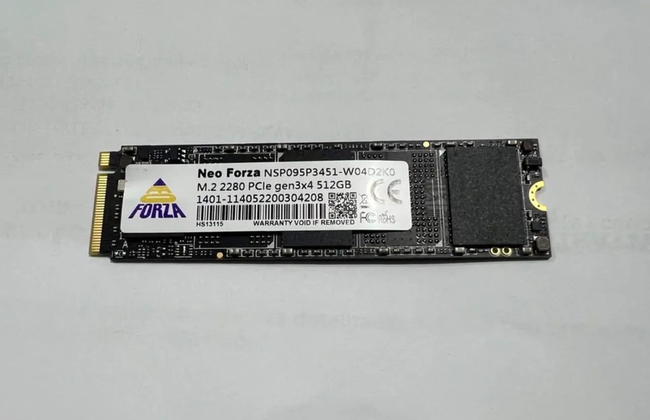 SSD M.2 512 GB Neo Forza - Armazenamento - Jardim Vila Formosa