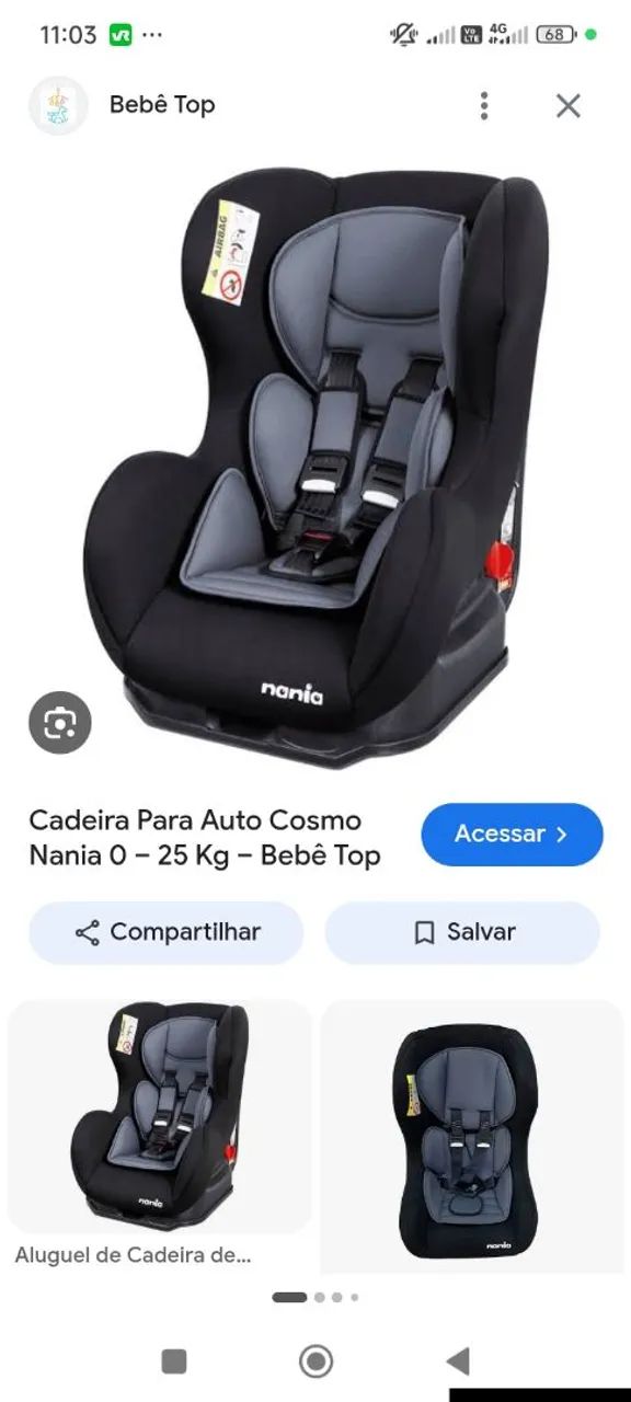 Vendo cadeirinha