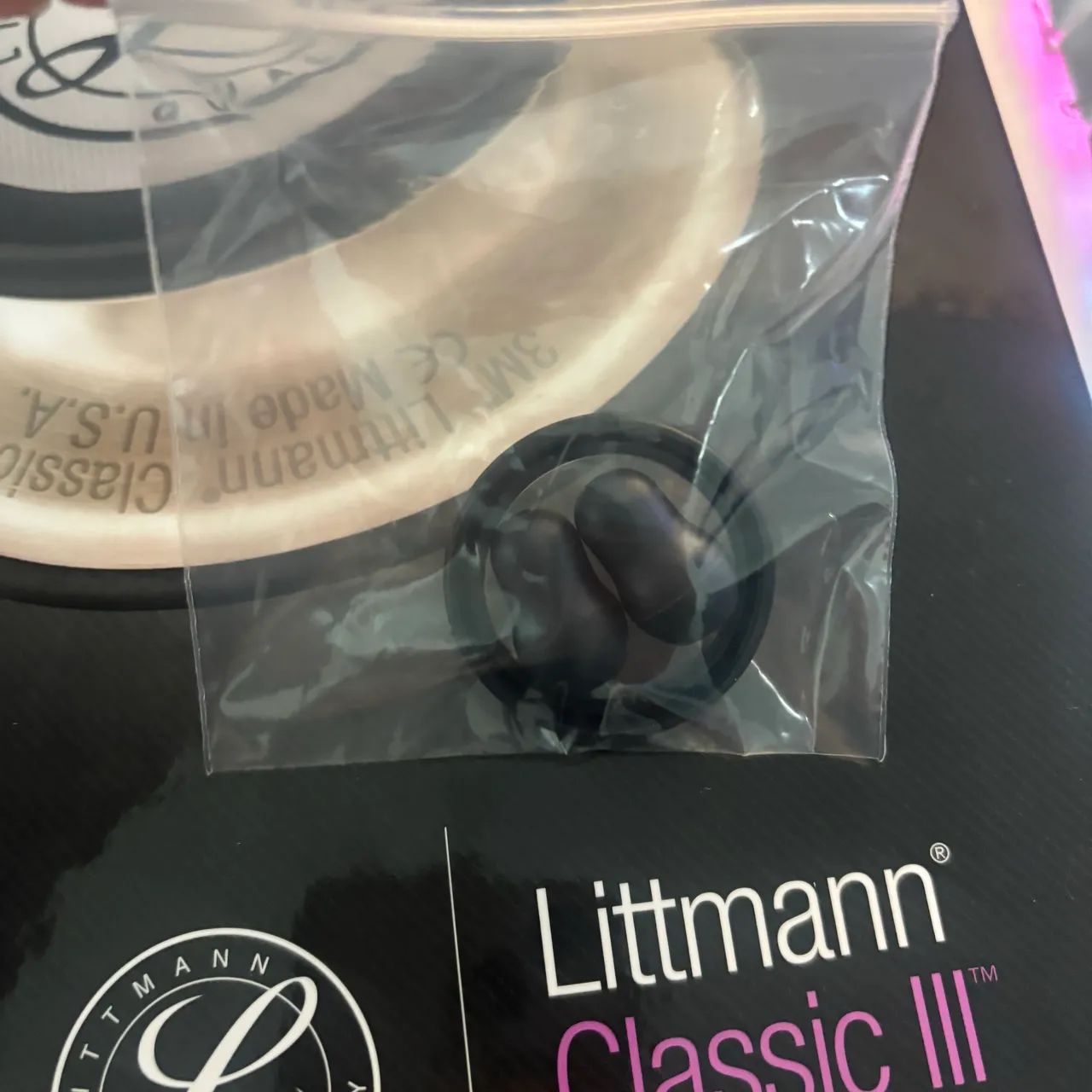 Estetoscópio Classic III Vinho Champagne - 3M LITTMANN - Foto 4