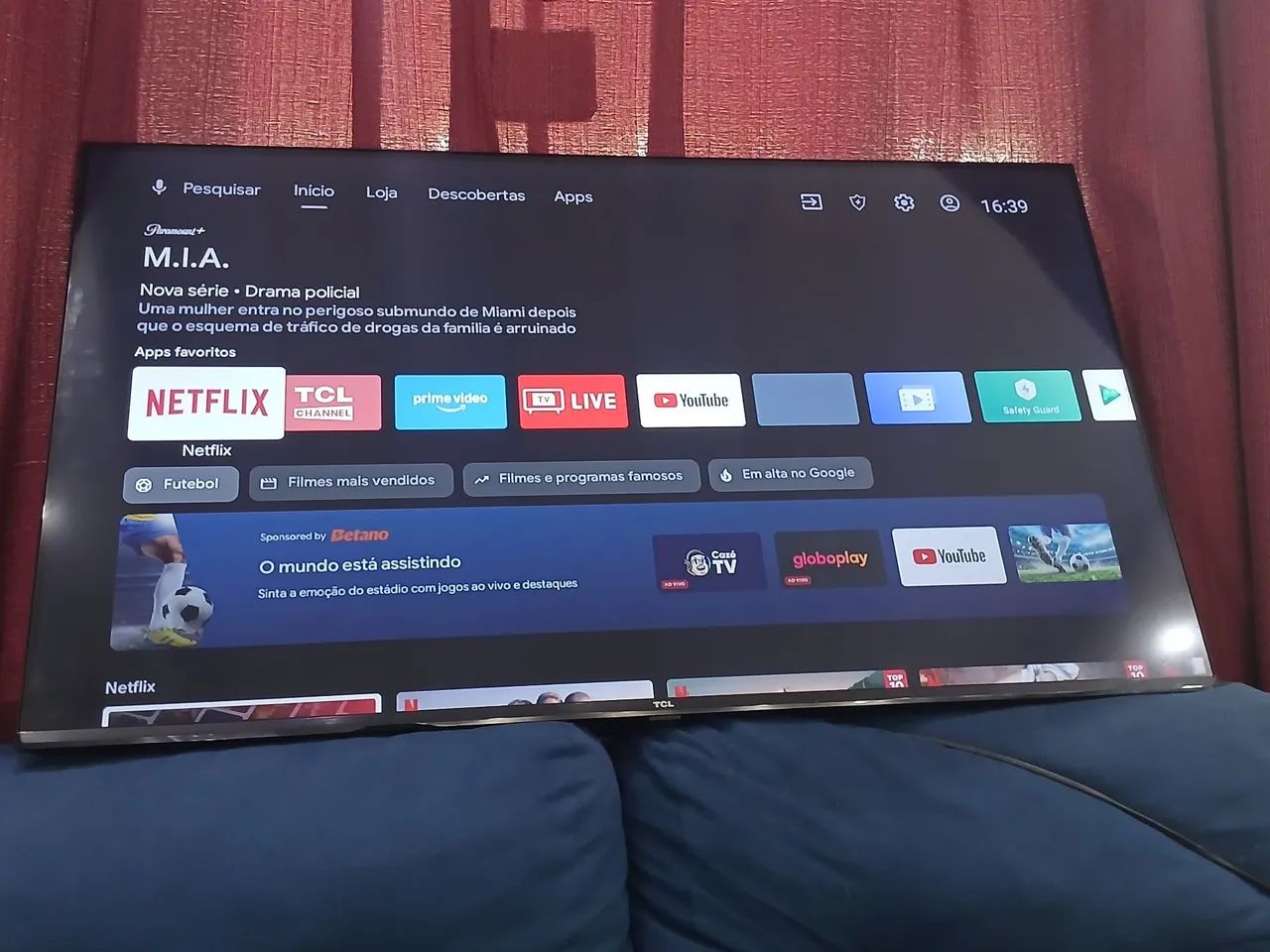 Tv tcl semp 43 smart último lançamento  - Foto 4