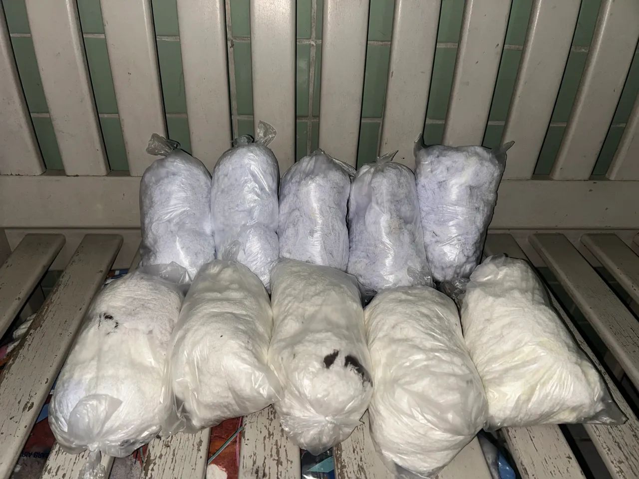 Estopa branca 100% algodão bucha - Foto 3
