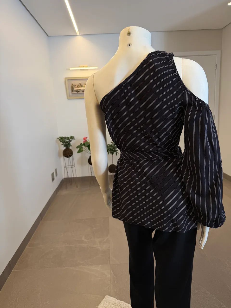 Blusa risca de giz LE LIS BLANC - Foto 3
