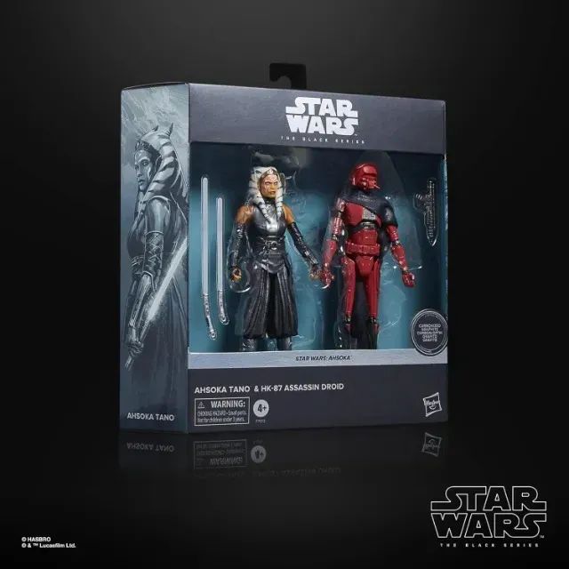 Figuras De Ação Star Wars Ahsoka Tano E Droid Hk-87 - Foto 3