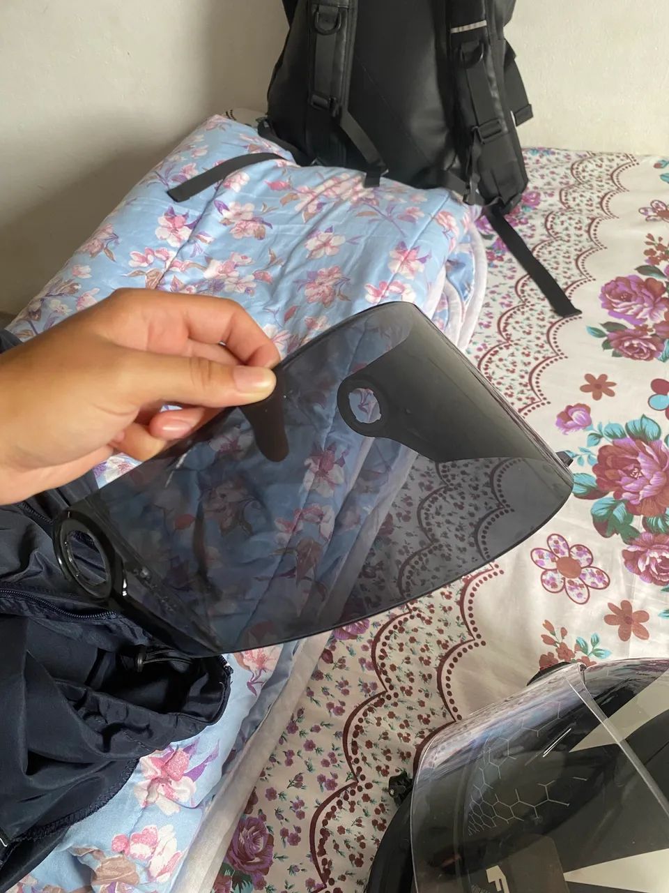 Capacete Fechado Gt 2 Fw3 Cor Preto/Vermelho - Foto 5