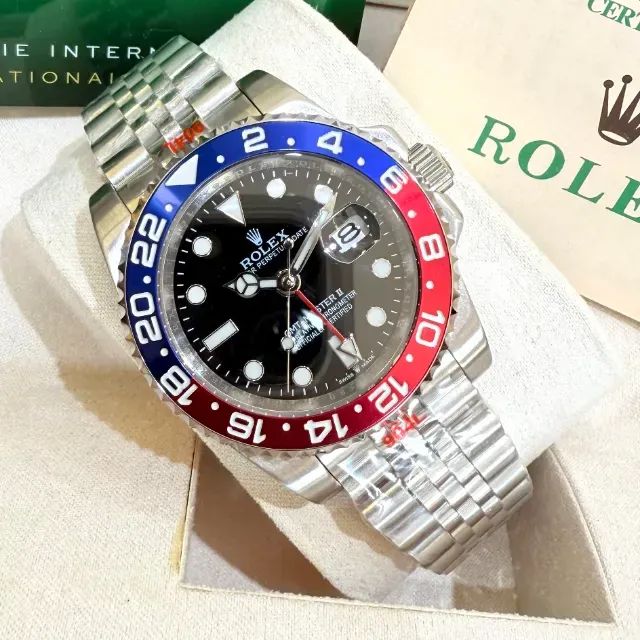 Rolex GMT - Master II - Premium - Vidro de Safira - automático  - Foto 2