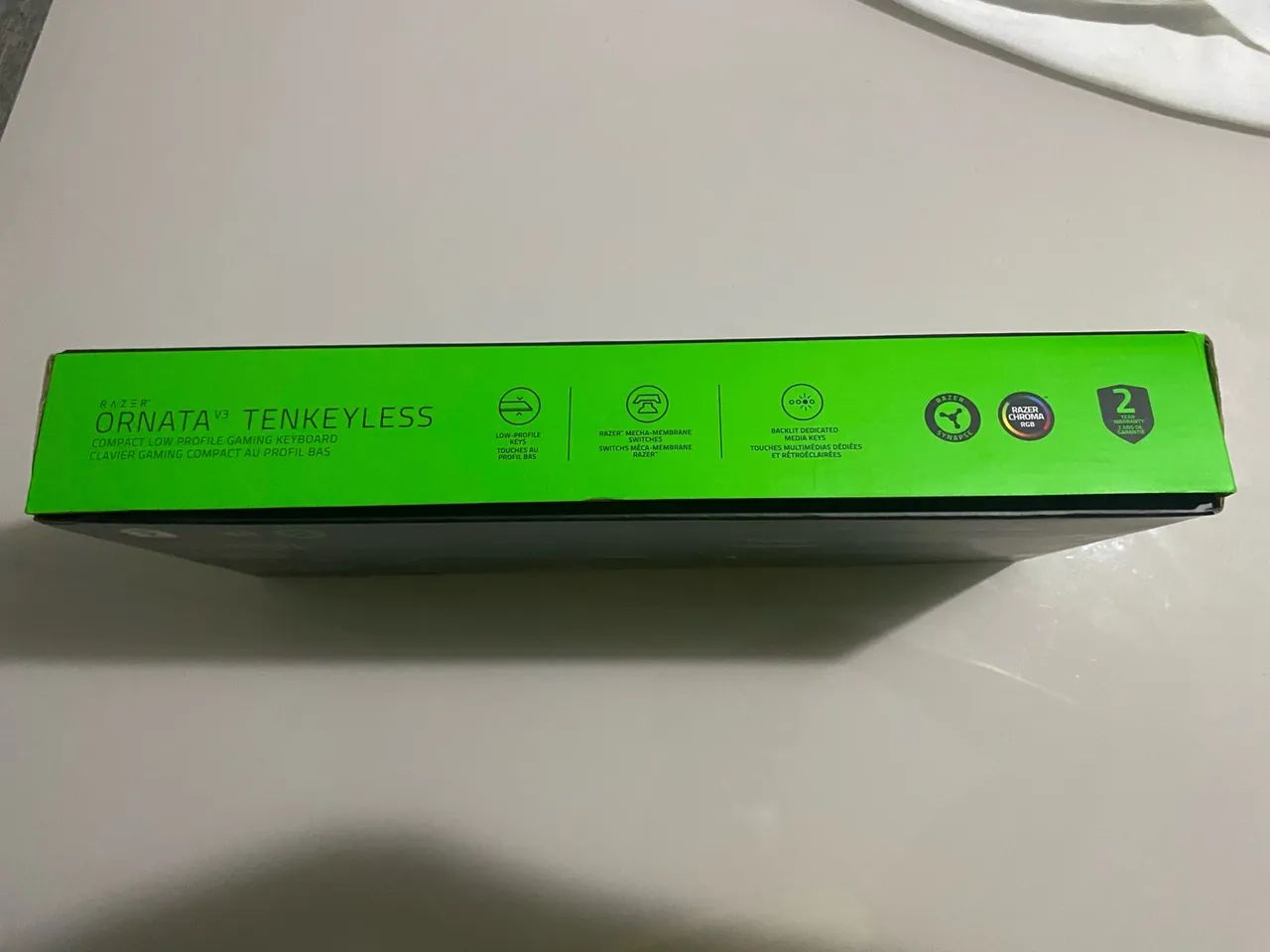 Kit Razer Ornata V3 e Mousepad Dragon Lore - Foto 3