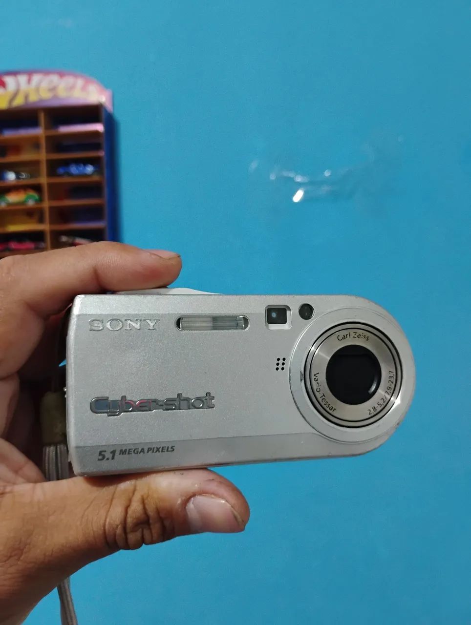 Camera digital cyber-shot 5.1 mp P100 - Foto 4