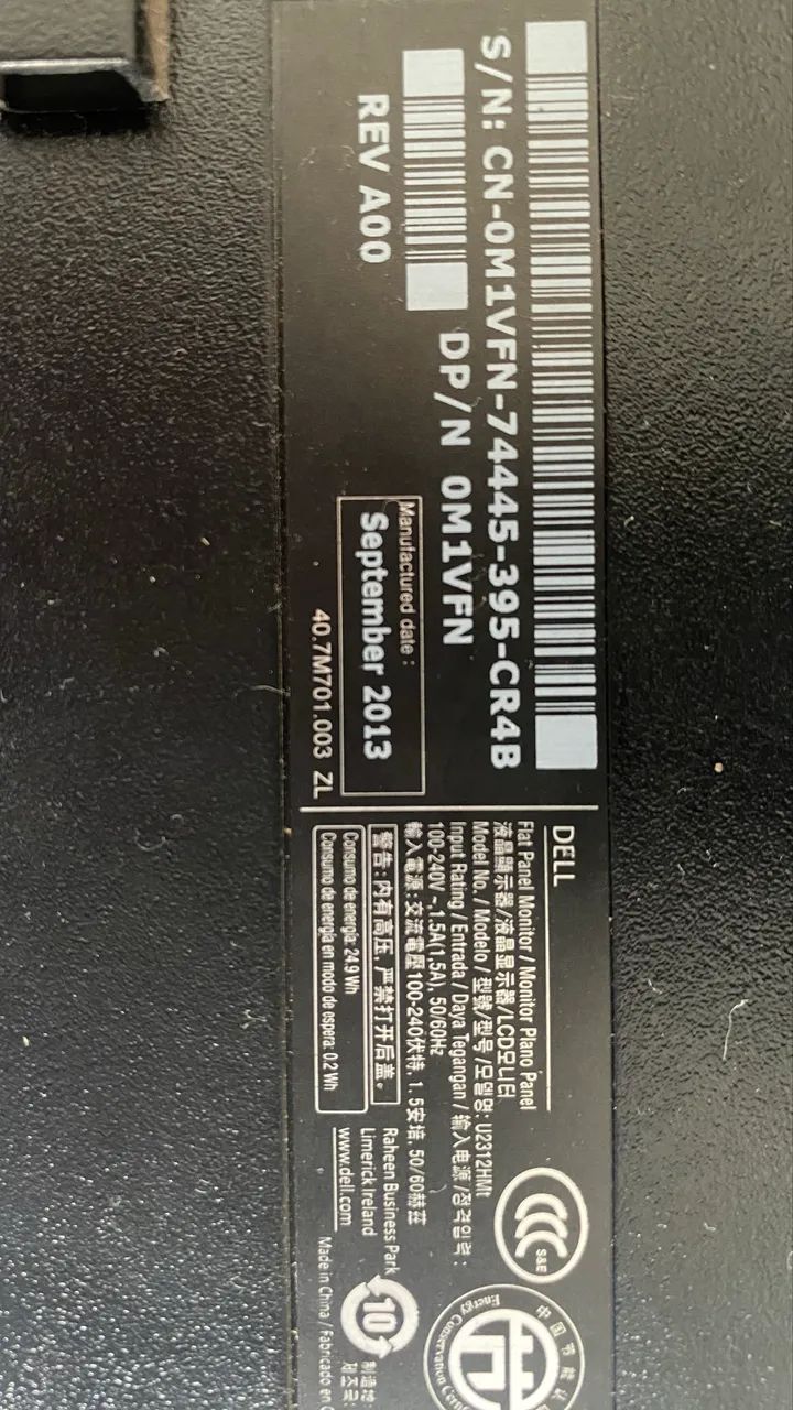 Monitor Dell UltraSharp U2312HM - Foto 5