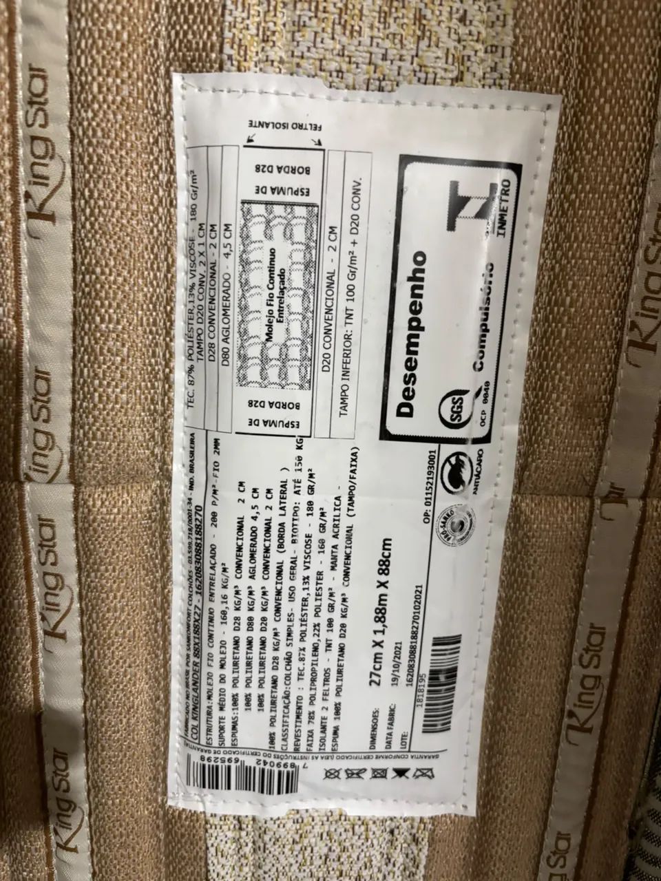 Box ou Colchão King Star  - Foto 4