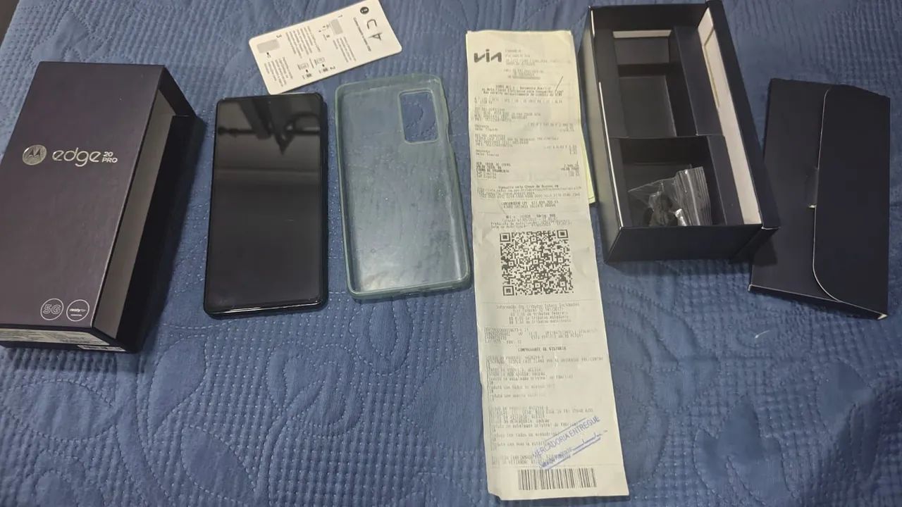 Motorola Edge 20 pro na caixa  - Foto 5