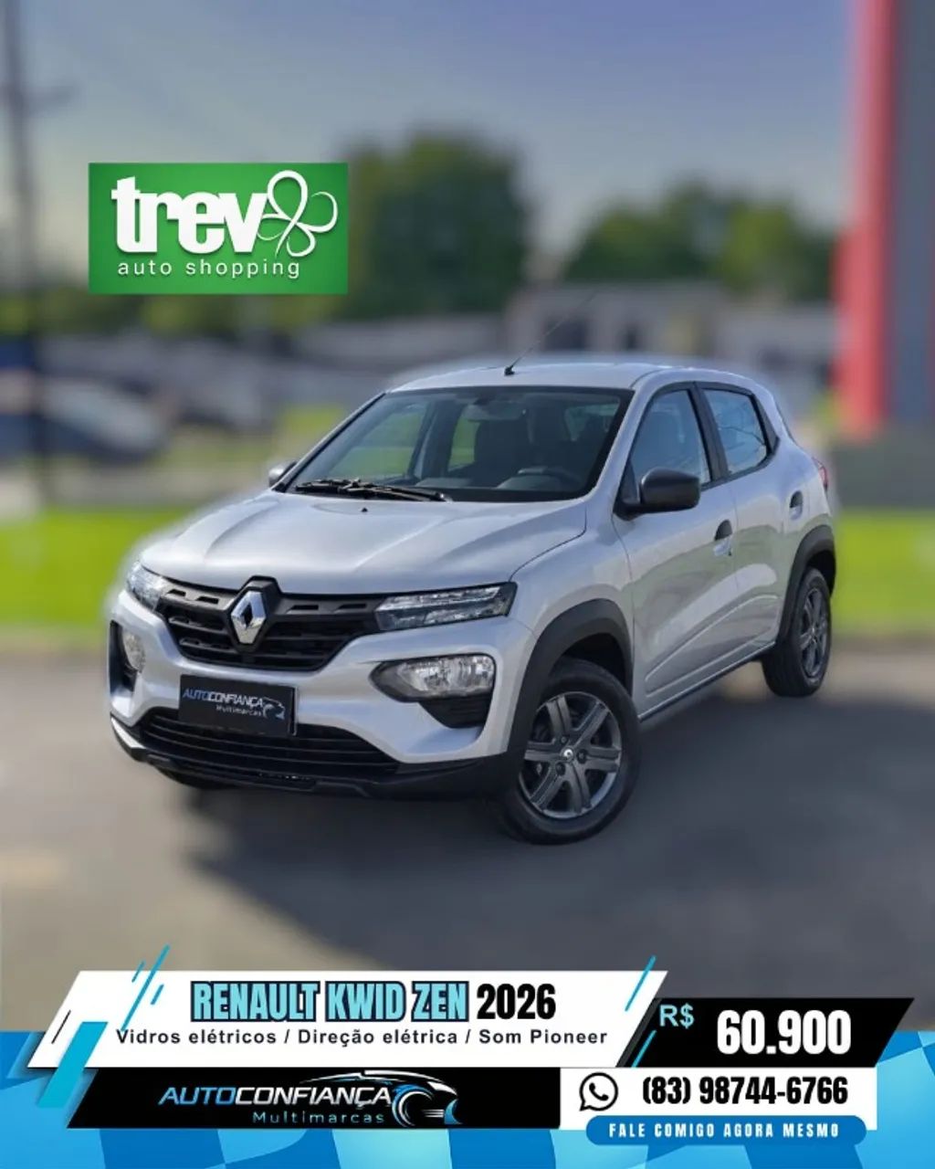 Renault Kwid KWID Zen 1.0 Flex 12V 5p Mec. 2026