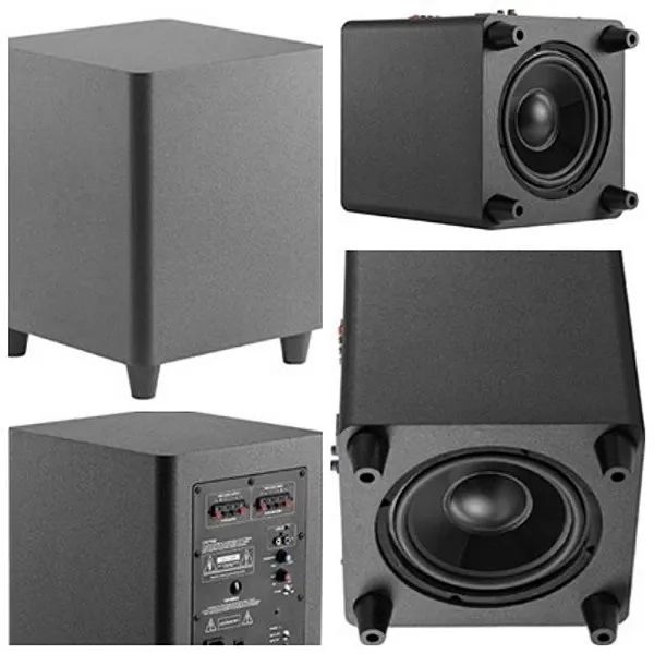 Subwoofer Ativo 2E 8 polegadas 100w amplificado  - Foto 2