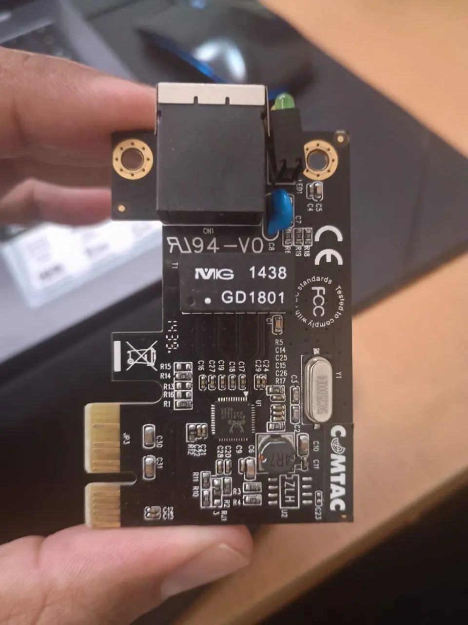 Placa de rede Ethernet PCI Express (PCIe x1) - Foto 3