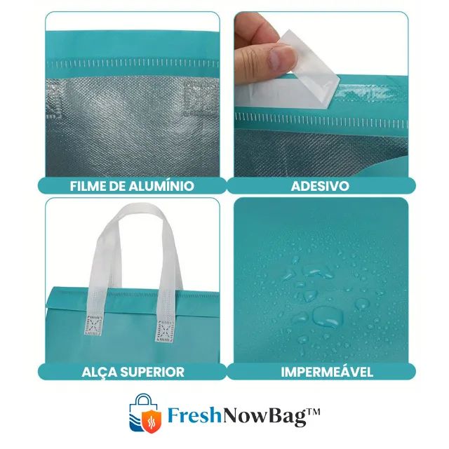 Sacola Térmica FreshNowBag?, a Temperatura Perfeita em Todos os Seus Trajetos - Foto 6