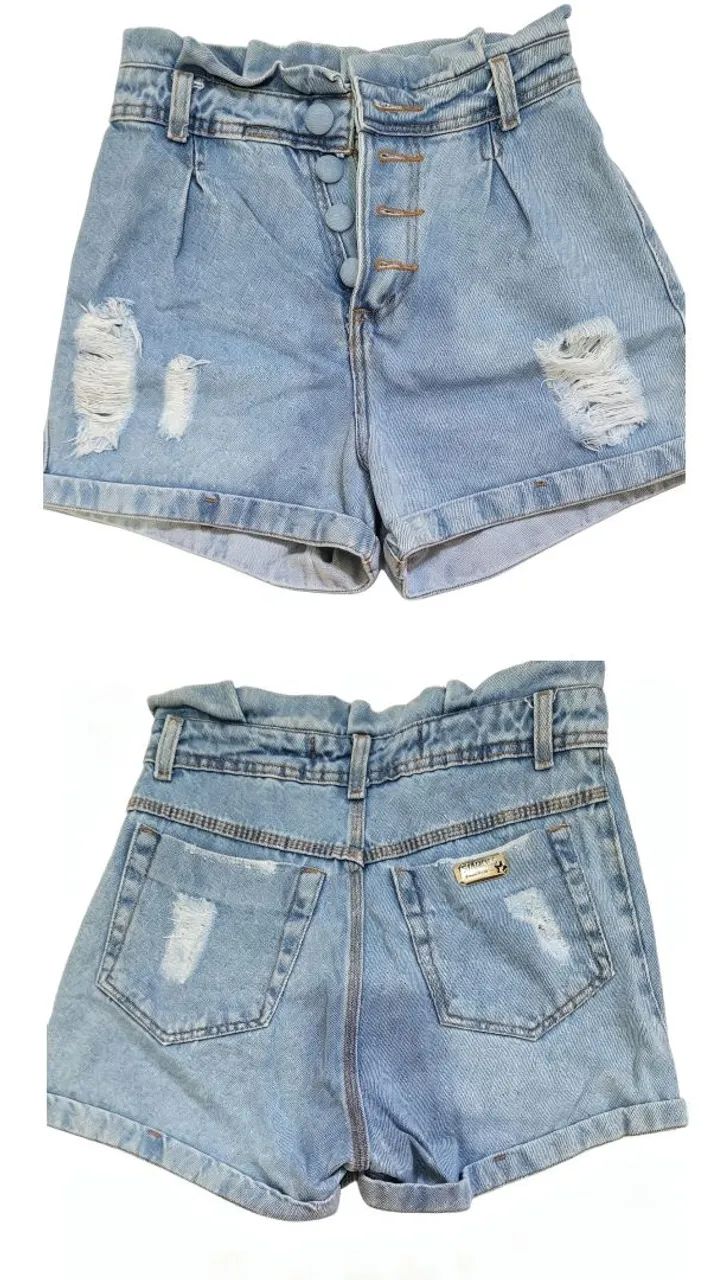 4 Shorts Jeans - Foto 4