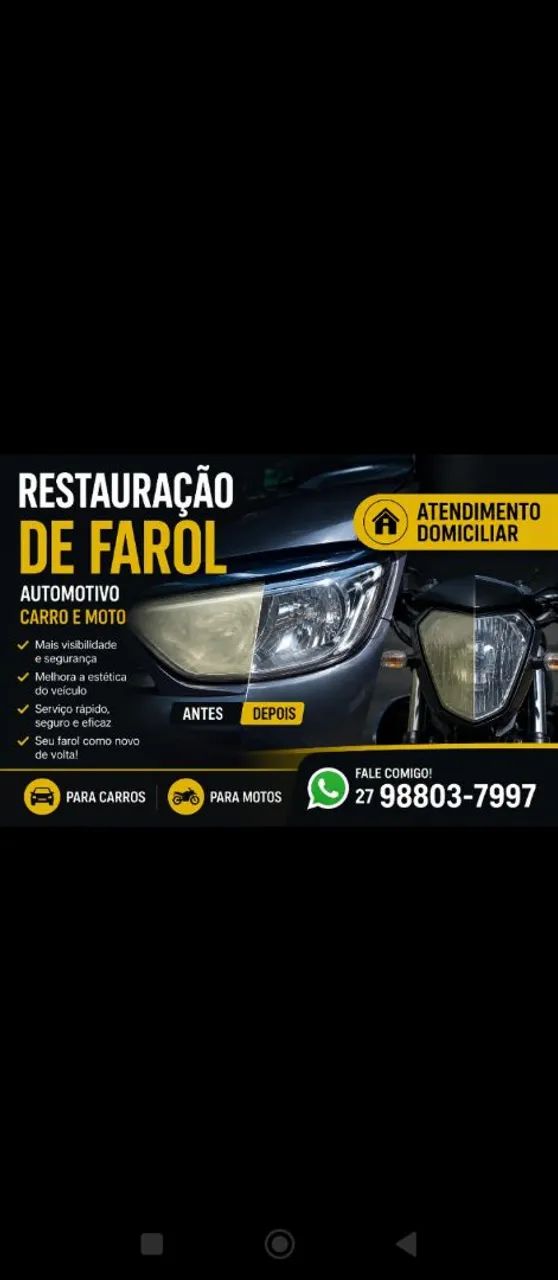 Restauração de farol 