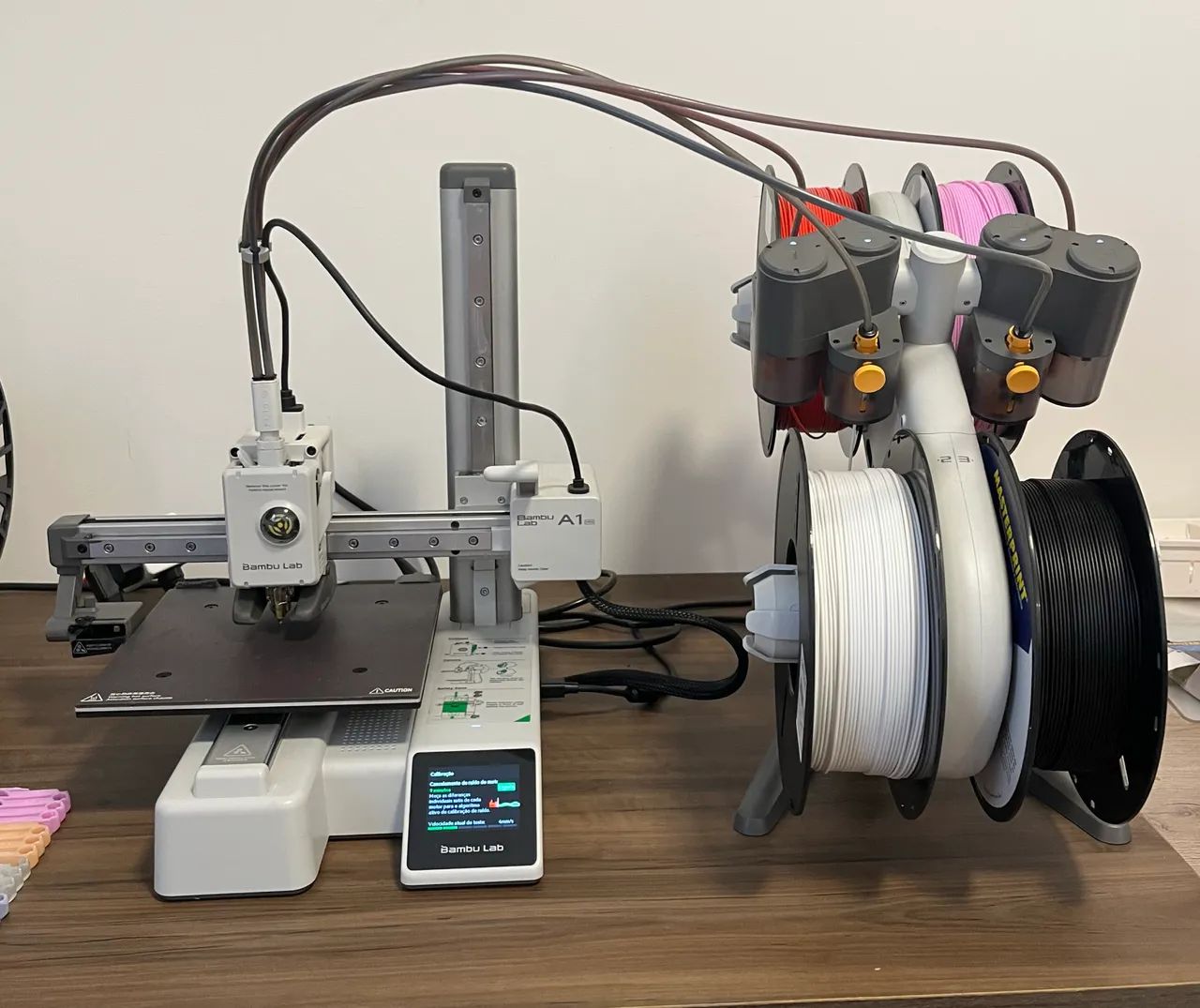 Impressora 3d bambu lab a1 mini combo ams