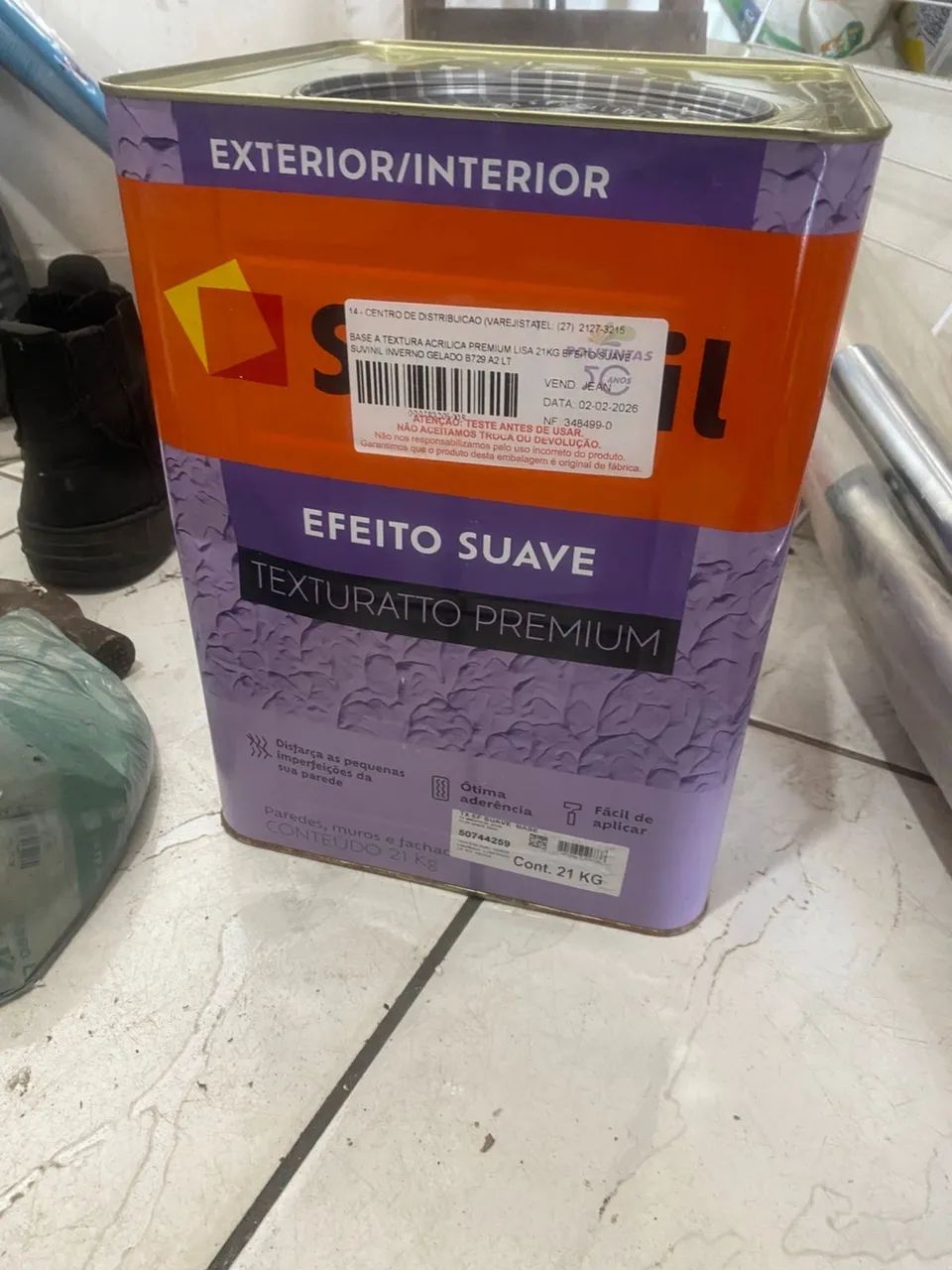 Texturatto Suvinil (textura pronta)