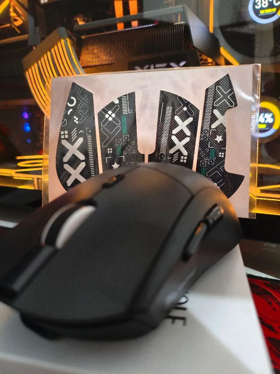 Mouse Gamer Smailwolf RS7 Preto  - Foto 3