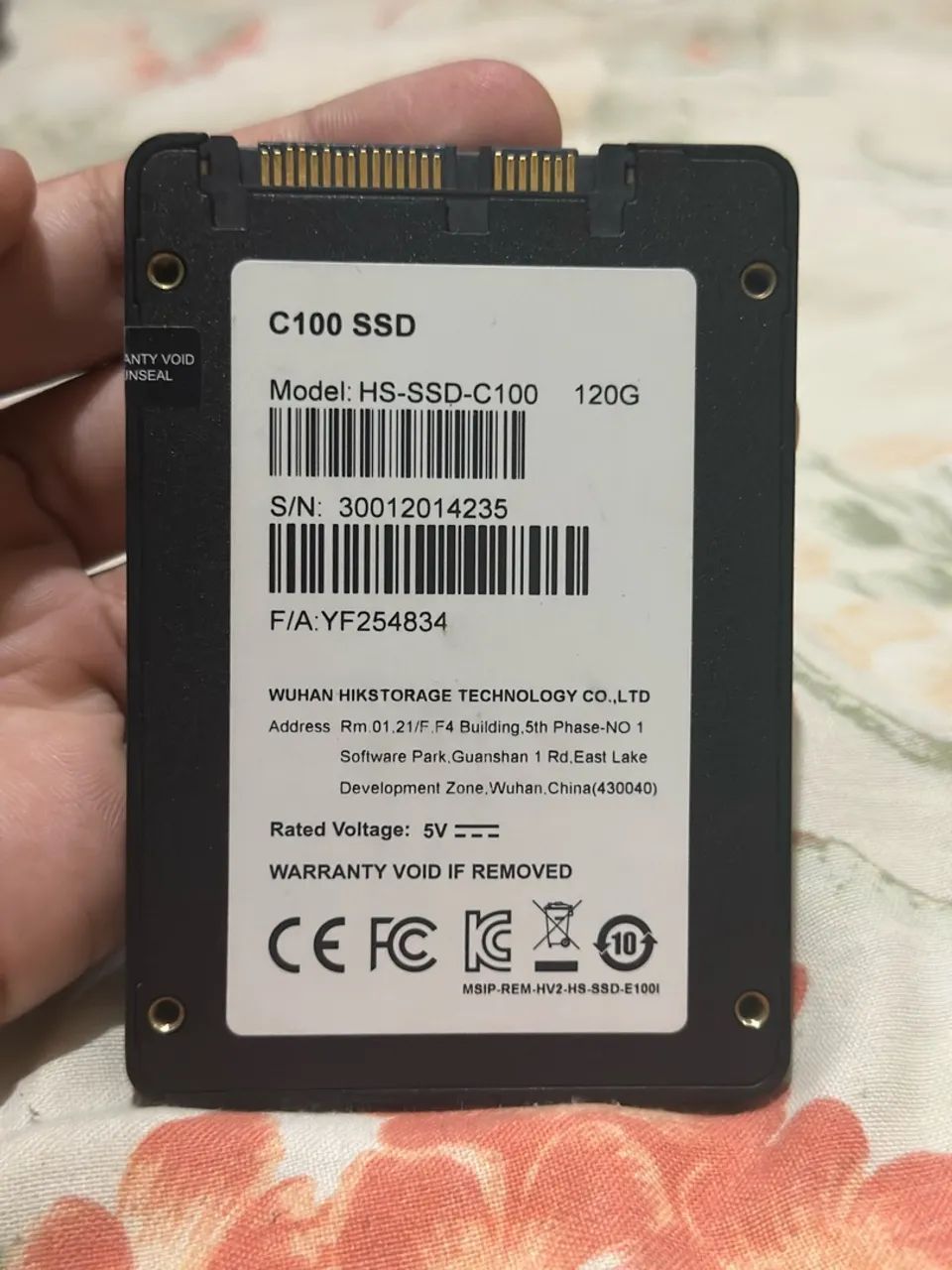 SSD 120 GB funcionando perfeitamente - Foto 2