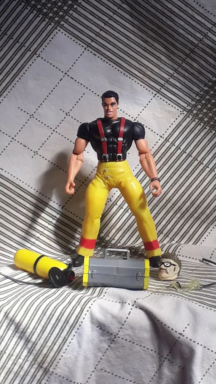 Boneco Missão Impossível Ethan Hawk "Fireman"