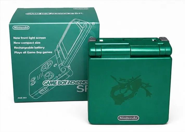 Game boy Advance SP IPS Backlight Pokémon Emerald