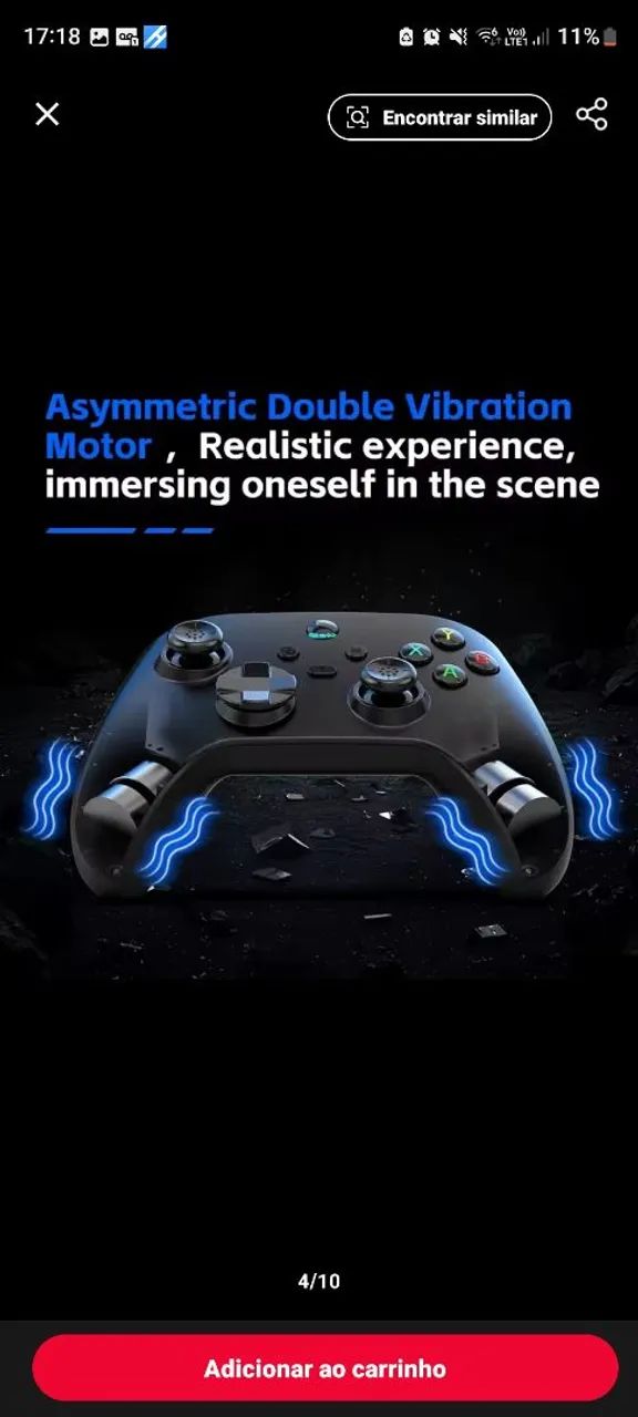 Controle para PC videogame - Foto 2