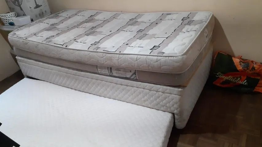 CAMA BOX COM CAMA AUXILIAR SOLTEIRO - Foto 3