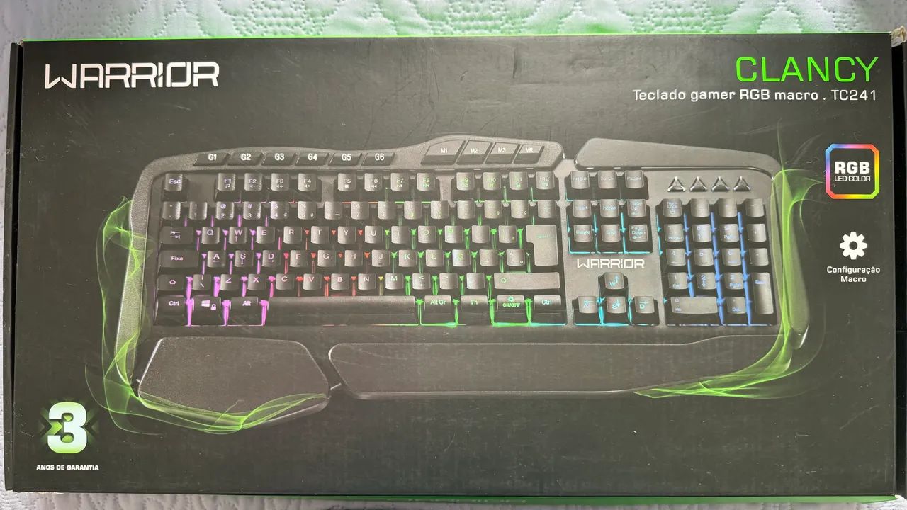 Vendo teclado gamer Warrior