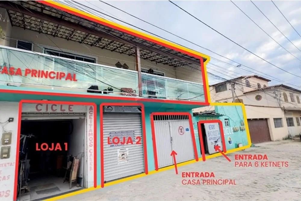 Casa com 6 kitnets à venda no Jardim Caiçara!