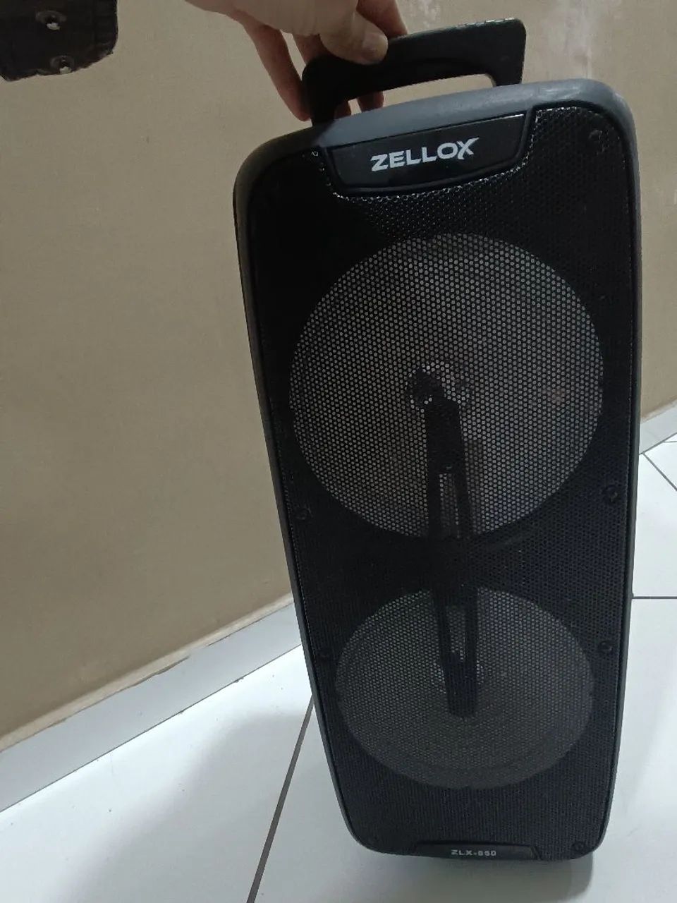 Caixa de Som Zellox 550W