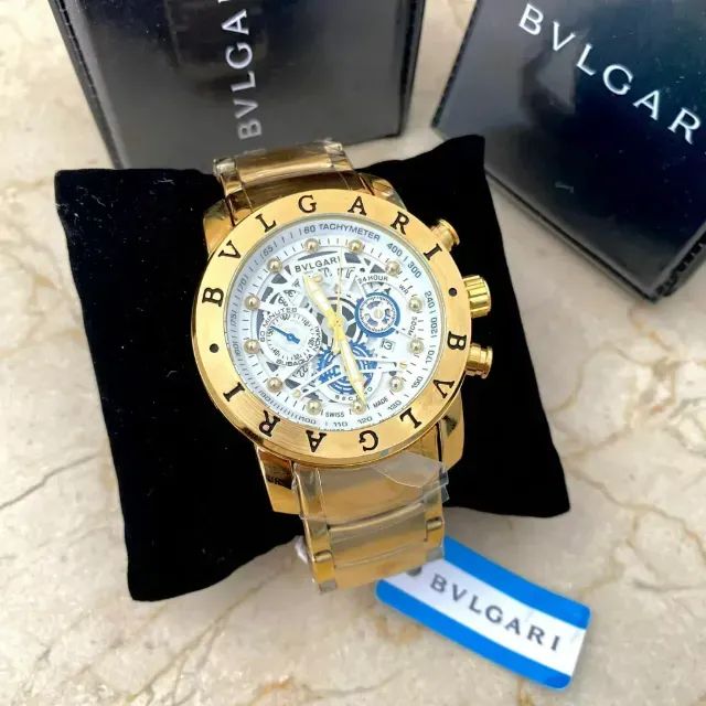 Relogio bvlgari esqueleto  - Foto 5