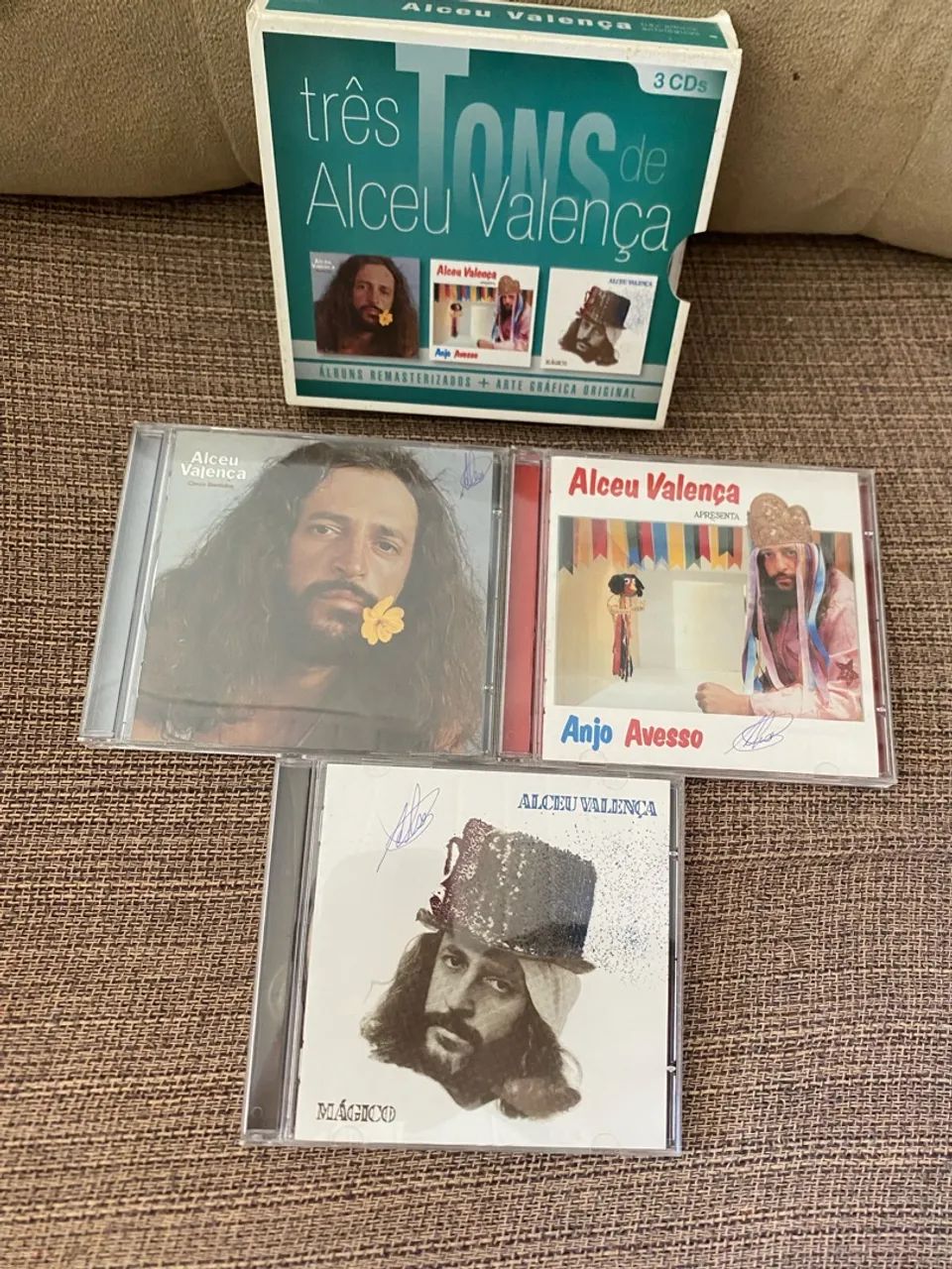 Box Três Tons - Alceu Valença - 3 CDs