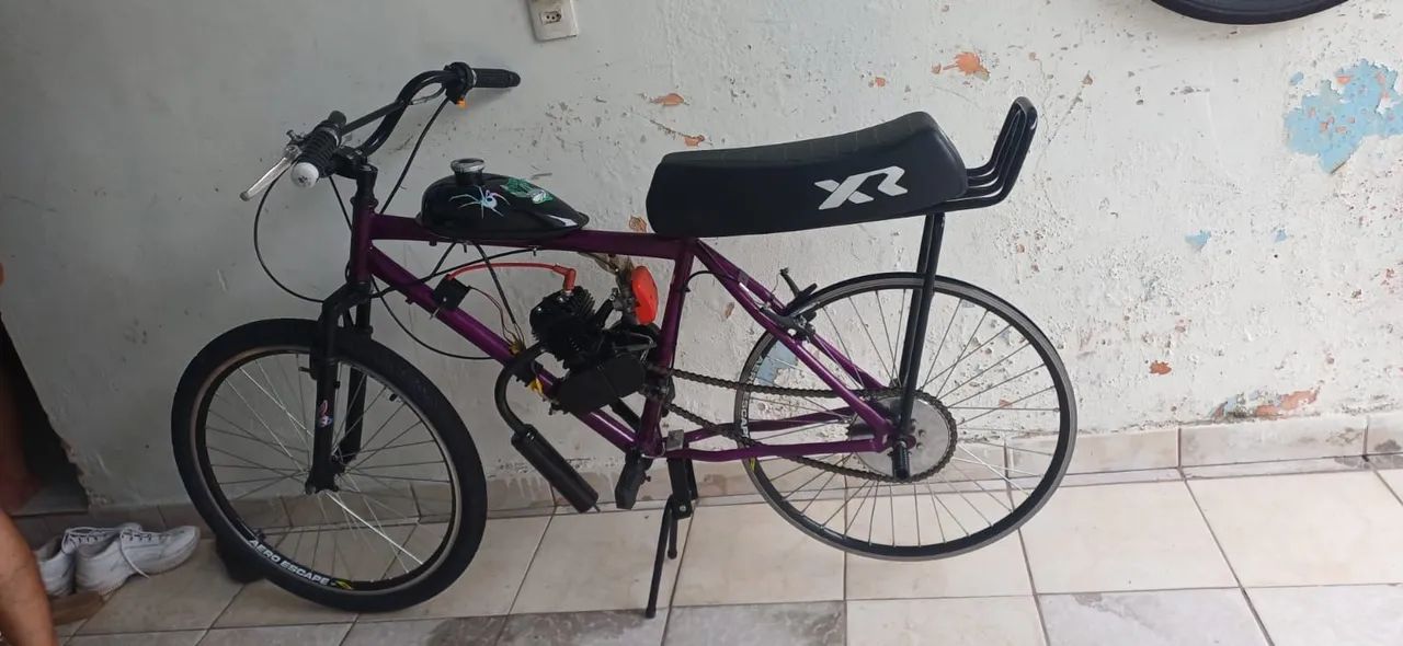 Bicicleta motorizada 80cc   - Foto 2