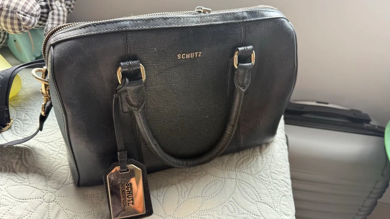 Bolsa de couro Schutz  - Foto 3