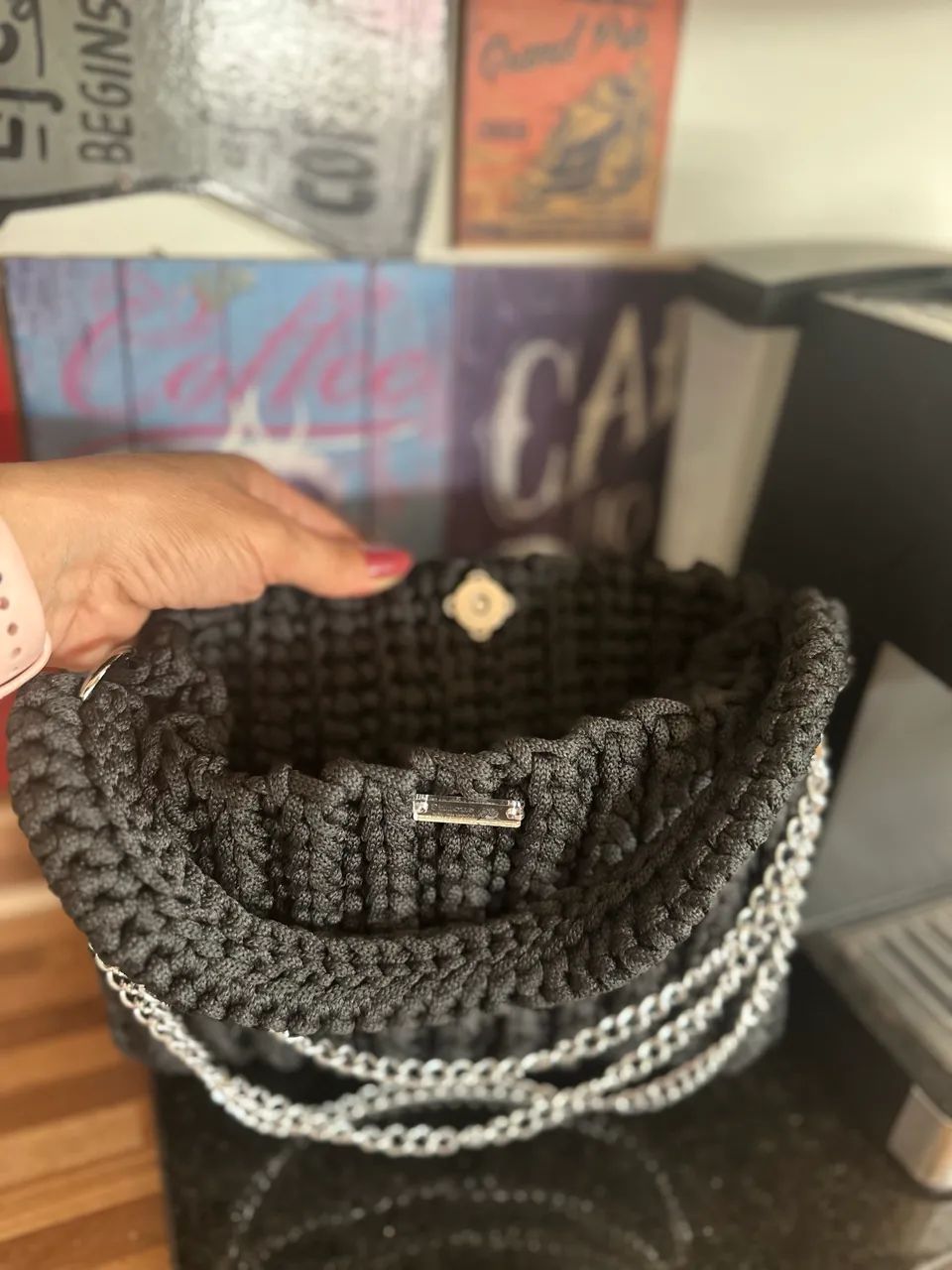 Bolsa Frida em crochê  - Foto 2