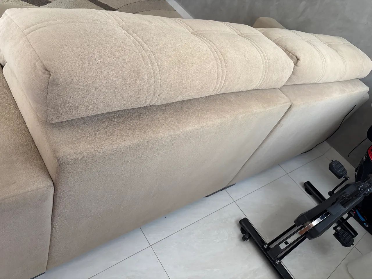 Sofá retrátil 2,60 plenitude com entrada USB - Foto 4