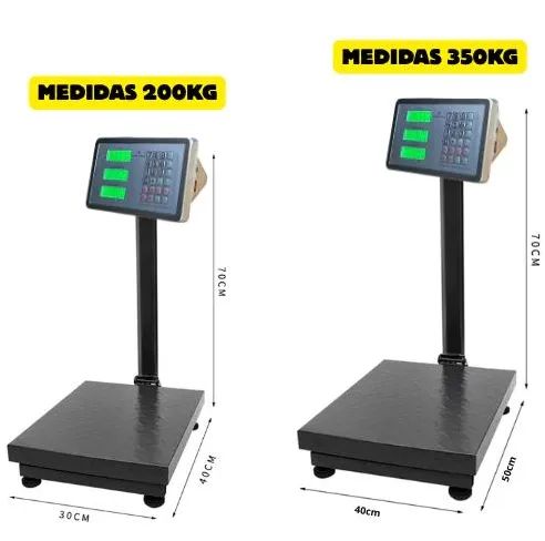 Balança De Plataforma Com Mastro Digital Bivolt 200kg - Foto 2