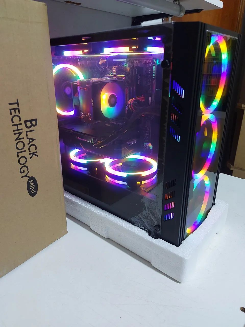 Cpu Gabinete Computador Gamer intel Core i7. Novo  - Foto 4
