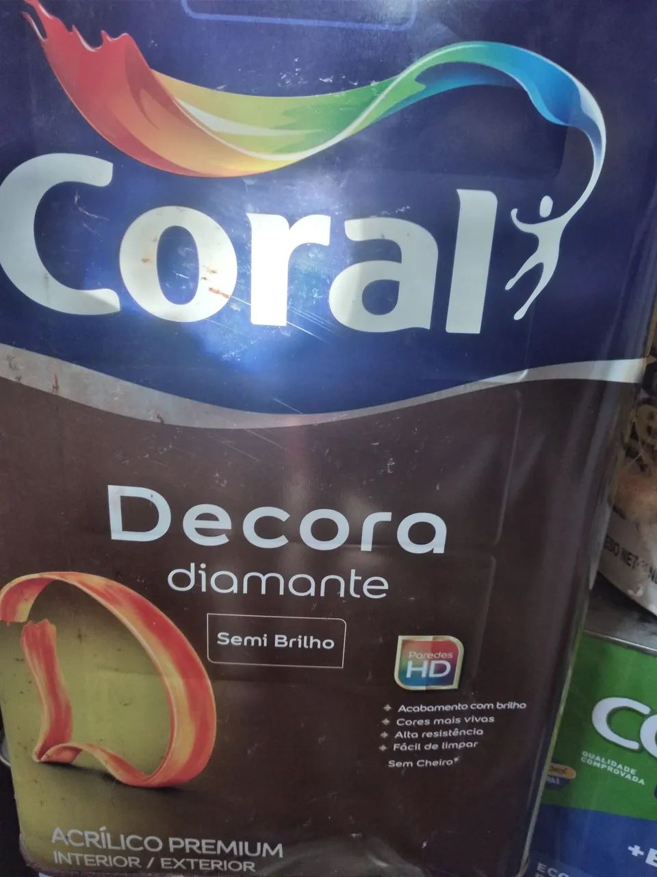 Tinta seme-brilho coral 18 L B.neve