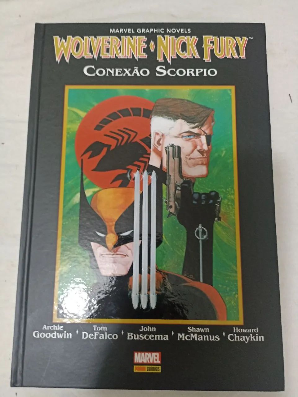 Wolverine e Nick Fury - Conexão Scorpio
