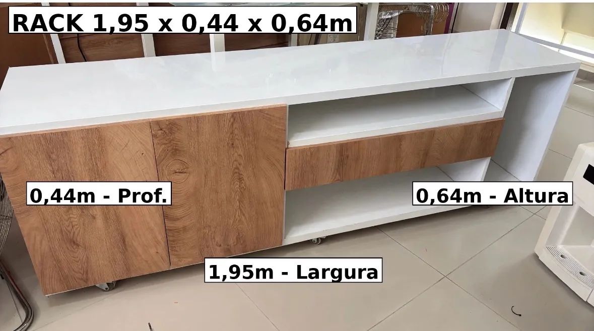 Painel e rack  - Foto 2