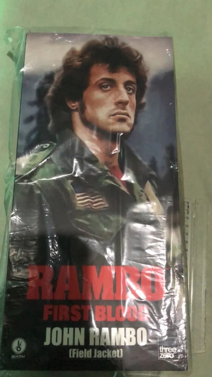 Rambo 1 Threezero Novo 